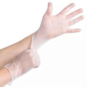 Brala 100 Pcs Vinyl Transparent Surgical Hand Gloves Box, Size: Free (Pack of 72)