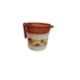 Joyo 2 Pcs 25L Plastic Brown Round Bucket & 1500ml Matching Mug Set