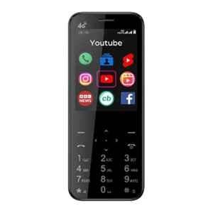 I Kall I1 2.8 inch 3000mAh Black Touch & Key Type Android Multimedia Feature Phone with Wi-Fi & 4G Sim Support