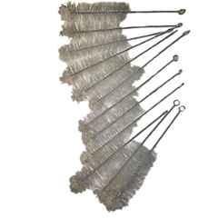 Generic 12mm Nylon White Test Tube Washing Brush, KT19TTB (Pack of 12)