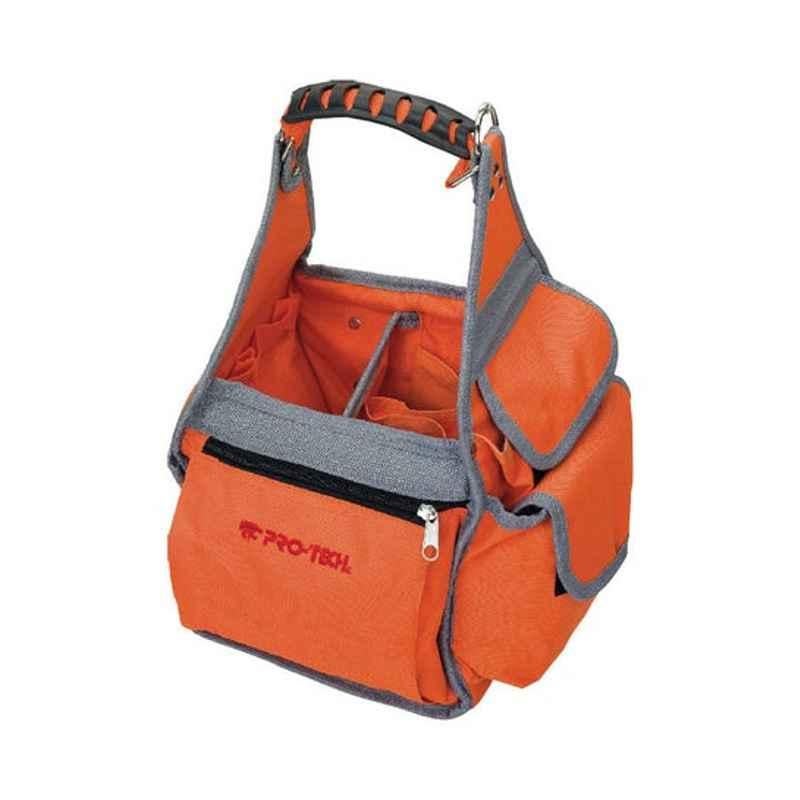 Protech Fabric Orange & Grey Bucket Tool Bag, 500010