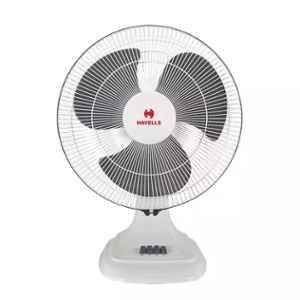 Havells FHTACHSWRY16 Accelero HS 400 mm Table Fan White and Grey