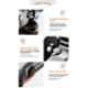 Krost 4 inch 21V Black Powerful Brushless Cordless Angle Grinder with Polisher