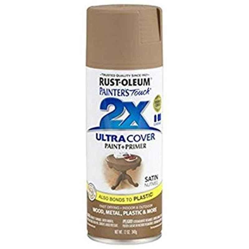 Rust-Oleum Painters Touch 12oz Nutmeg 249070 Satin Ultra Cover Enamel Spray Paint