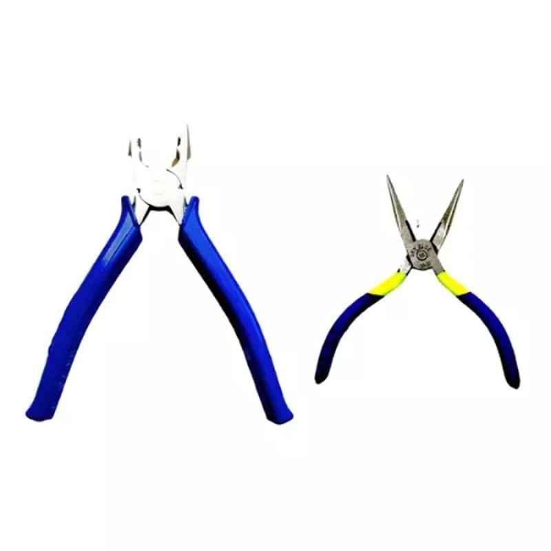 Sky Blue 2 Pcs 7.8 inch Lineman Plier Combo, SBE_PLIER_COMBOS_COMBO_285