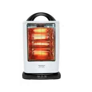 Maharaja Whiteline Lava Carbon 1200W Black & White Room Heater