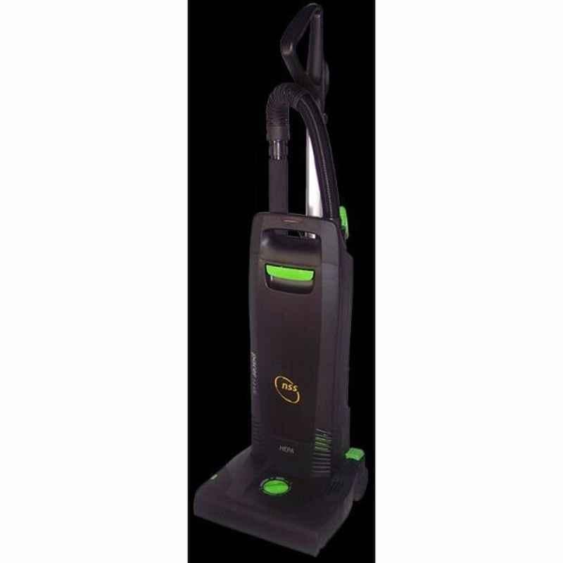 NSS Upright Vacuum Cleaner, Pacer 12 UE, 100 CFM, 5.5L, 1.7HP, Black and Green