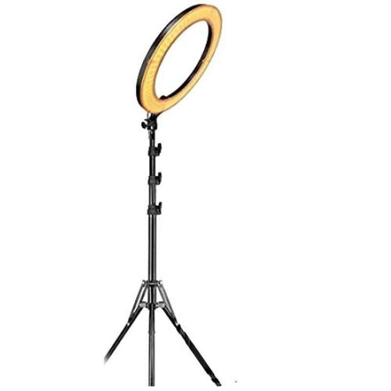 Immutable 18 inch Camera Selfie Tripod Stand with LED Ring Light