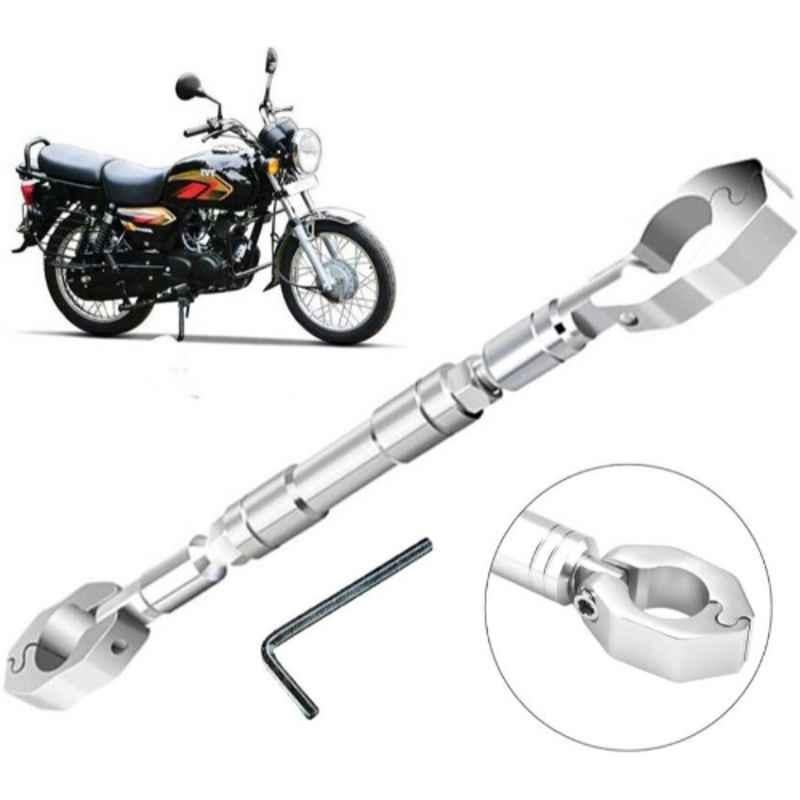 Auto Pearl Aluminium Multicolour Motorcycle Handlebar Middle Rod for Max-4R