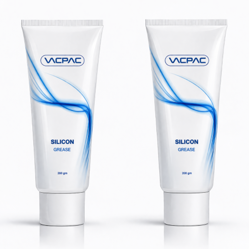 VACPAC 200g High-Performance Lubricant Silicone Grease for Sealing, Protecting & Lubricating (Pack of 2)