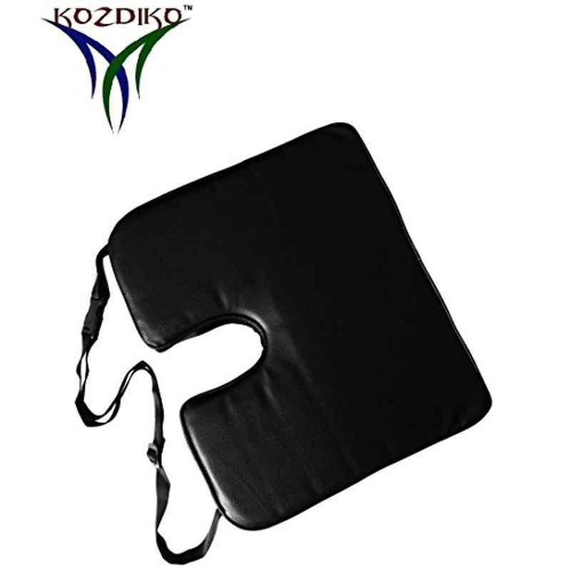 Kozdiko 2 Pcs Black Cushion Pillow Seat Rest Set for Mahindra Quanto