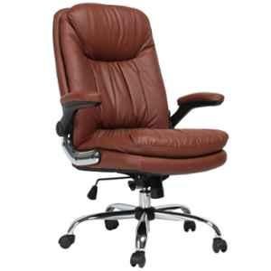 Caddy DM177 High Back Brown Leatherette Office Executive Chair
