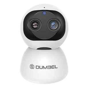Dumbel CosmoX CareCam Pro Smart Pan Tilt WiFi/Wireless Outdoor CCTV Camera  Full Hd | Colored Night Vision | Up to 128 Gb Microsd Card Slot | Motion