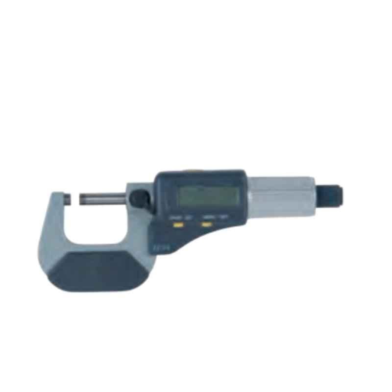 KS Tools 0-25mm IP54 Stainless Steel Digital Outside Micrometer, 300.0580