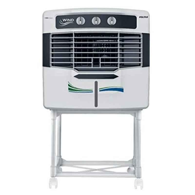 Voltas Wind 54L Plastic White Window Air Cooler with Trolley, 4810244