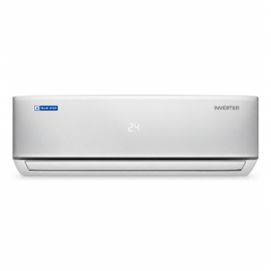 Blue Star 1.5 Ton 3 Star White Inverter Split AC with Copper Condenser, IC318DCUHC