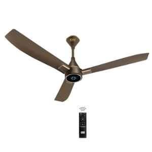 Kuhl Arctis A8 29W 5 Star 370rpm 3 Blade Espresso BLDC Ceiling Fan with Remote & 5 Years Warranty on Motor, Sweep: 1200 mm