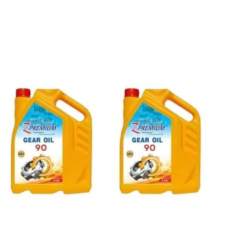 Z Premium EP-90 5 Litre Automobile Gear Oil (Pack of 2)