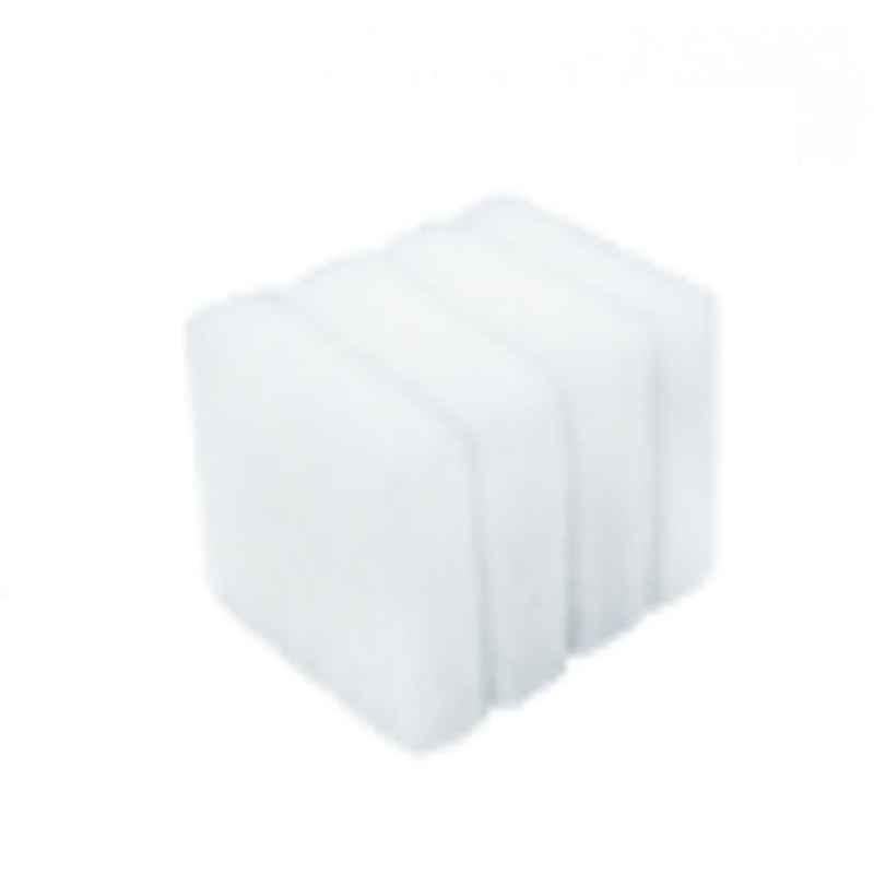 2.5x3.7 inch White Thick Scourer Pad (Pack of 6)