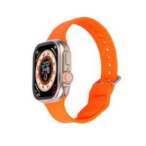 I Kall W8 2.19 inch Orange Bluetooth Calling Smart Watch with Multiple Sports Modes, IP68 Water Resistant & Sp02 Tracking