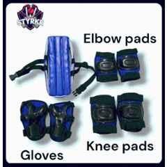 RB International Blue & Black Skating Kit-126 Skating Kit