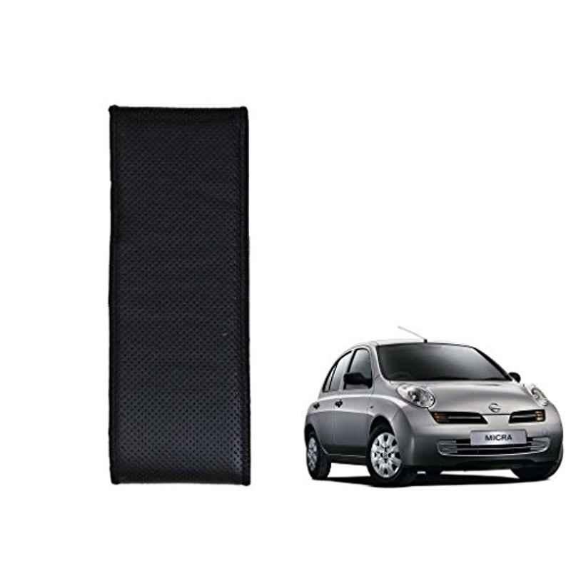 Kozdiko Black Car Steering Cover for Nissan Micra