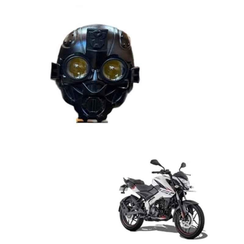 Kozdiko 55W Yellow & White 4 Pattern Bumble Bee Face Transformers Fog Light for Bajaj NS 160, gf5eoencu133