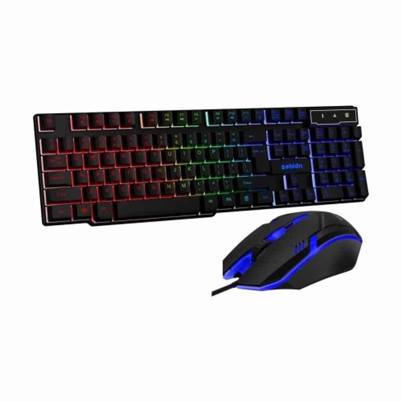 Buy Zebronics Zeb Judwaa 850 1200dpi Black Wired Keyboard & Mouse