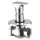 Mysis M-GL-23 Global 1 inch Brass Chrome Finish Flush Cock