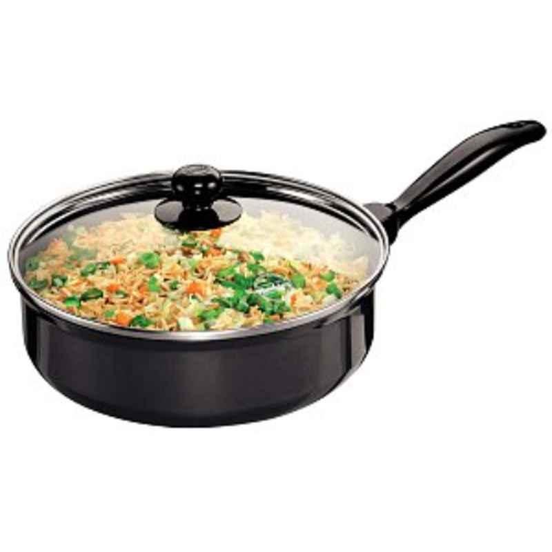 Hawkins Futura 3.25L 24cm Nonstick Curry Pan with Glass Lid, NCP 325G