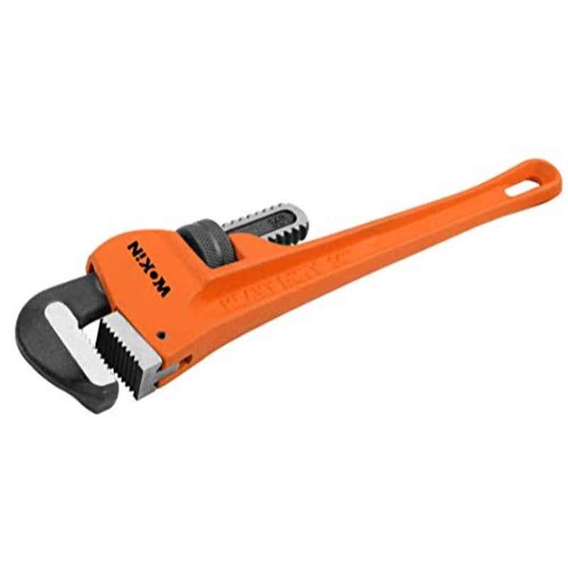 Wokin 8 inch Alloy Steel Orange & Black Pipe Wrench