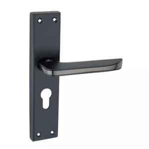 Harrison Noir May Bach 952536 200mm Stainless Steel Black Finish Mortise Lock Set with Handle