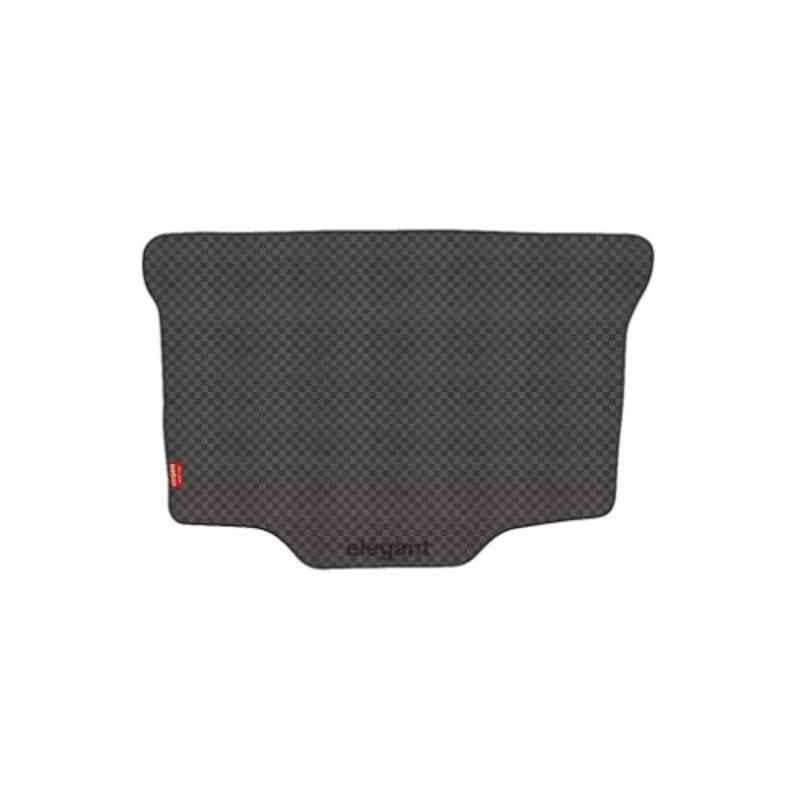 Elegant Magic Black PVC Car Mat Set for Hyundai Verna 2017 Onwards