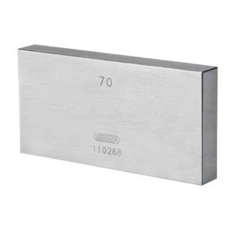 Insize 1.49mm Grade 1 Individual Steel Gage Block with Inspection Certificate, 4101-B1D49