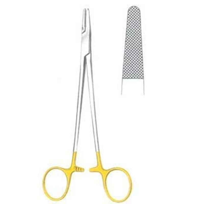 HIT CLASSIC 6 inch Stainless Steel Needle Holder with Tungsten Carbide, 0E-8BM3-OYZY