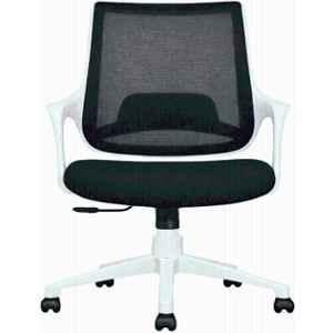 RM HOME Spinx Mesh Medium Back Black Executive Chair