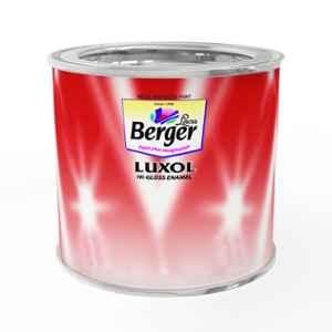 Berger 200ml Silver Luxol Hi Gloss Enamel Paint, F000040665000200