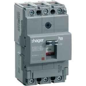 Hager HDA025Z Thermal Magnetic Release 3 Pole Molded Case Circuit Breaker MCCB Rated Current 25 A