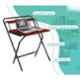 MBTC Arena Mild Steel Mahogany Foldable Laptop & Study Table