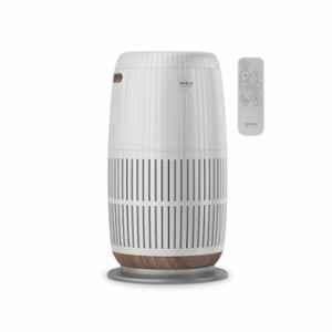 Havells Studio Meditate AP 250 Silver Satin Air Purifier with SpaceTech Purification Technology, TiO2 Module, Integrated H14 HEPA Filter & Remote Control