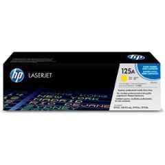 HP 125A Yellow LaserJet Print Cartridge, CB542A