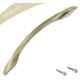 Aquieen 160mm Malleable SS Matte Wardrobe Cabinet Pull Handle, KL-707-160 (Pack of 2)