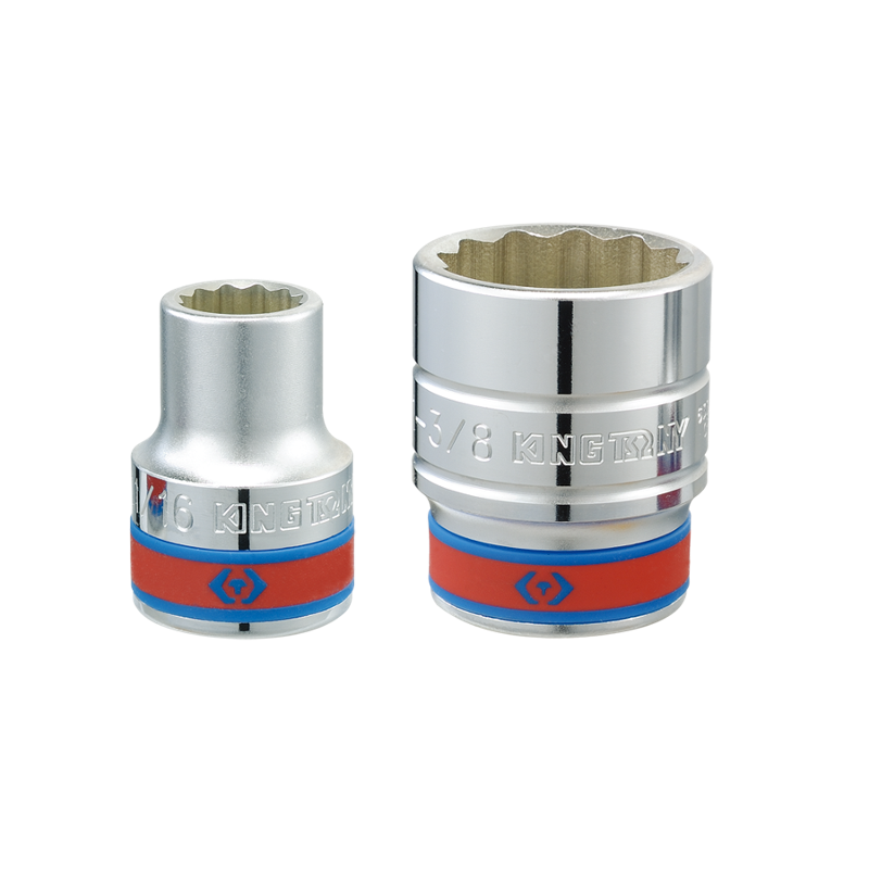 King Tony 3/4 inch 1-3/8 inch Bi-Hexagon Standard Socket, 633044S