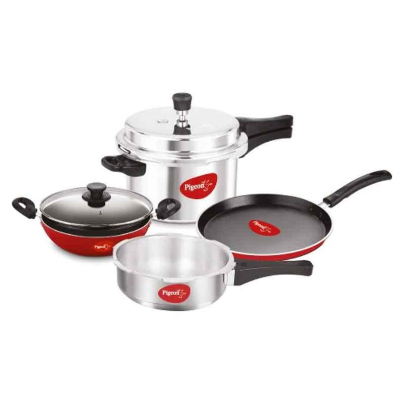 Buy Hawkins Futura Non-Stick 2 Pieces Cookware Set, QS6 Online At Best  Price On Moglix