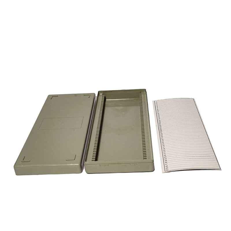 Buy Clear & Sure Plastic Slide Storage Box for 50 Slides Pack (Pack of 2) Online At Price ₹ 450