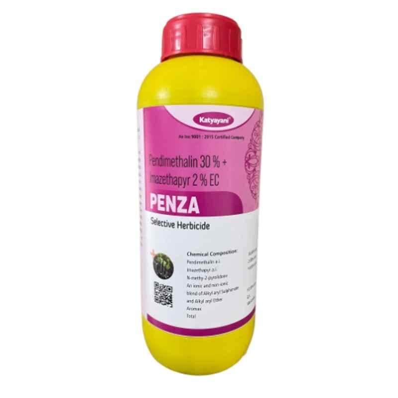 Katyayani 10000ml Penza Pendimethalin 30% & Imazethapyr 2% EC Selective Herbicide for Soyabean Plants
