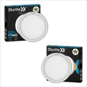 Sturlite S-FIT 12W 960lm Cool White Round LED Surface Light (Pack of 2)