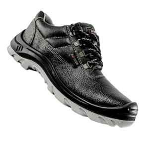 Hillson Nylon PU Steel Toe Black Safety Shoes, 82324AZ-MIRAGE-06, Size: 6