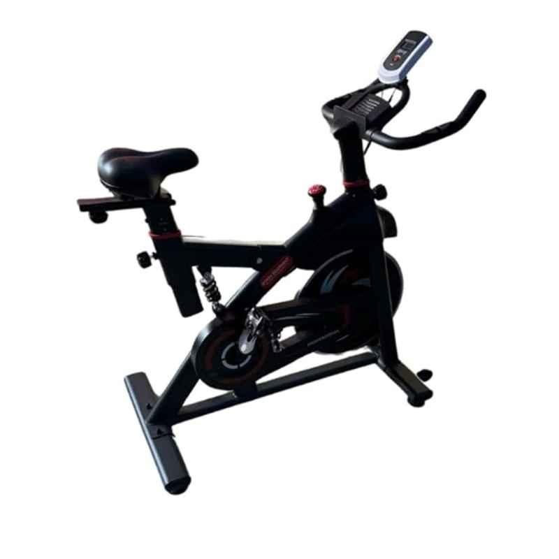 GYM24 Equipment MMM 130kg Black Commercial Spin Bike, 564657