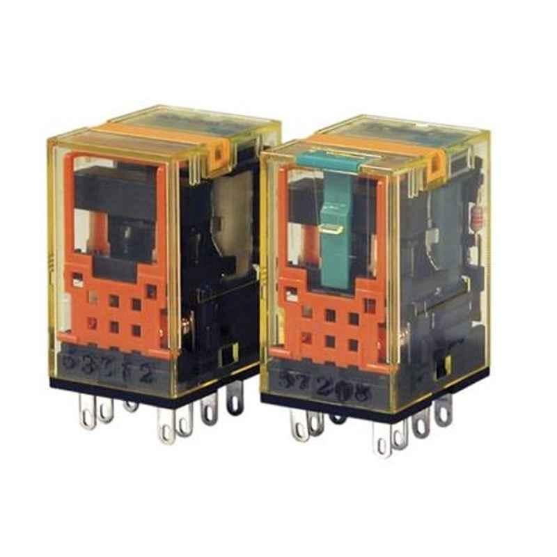 Idec 10A 24V DC DPDT PCB Mount Relay, RU2V-NF-D24